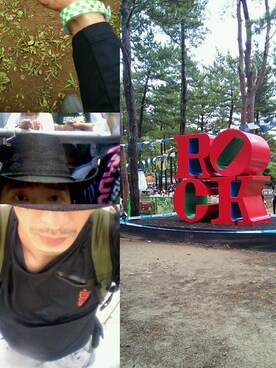 「アイテム（音楽/本・雑誌、レッド系）」を使った、ken3さん（メンズ・170cm）の秋コーディネート