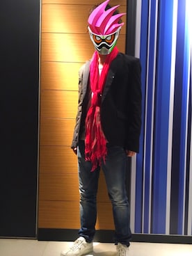 「仮面ライダー部」｜「アイテム（ジャケット/アウター）」を使った、Junさん（メンズ・165cm）の秋コーディネート