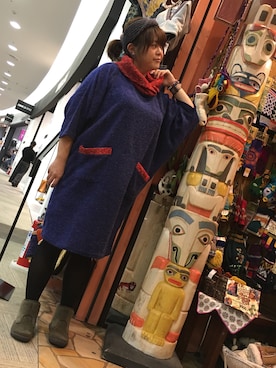 「チャイハネ（チャイハネ）のアイテム（ヘアアクセサリー）」を使った、chinchillaさん（レディース・167cm）の秋コーディネート