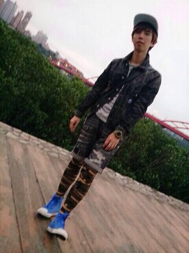 JimChuさん（メンズ・170cm）の春コーディネート