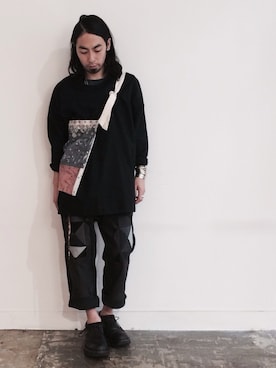 志鎌英明さん（メンズ・170cm）の秋コーディネート