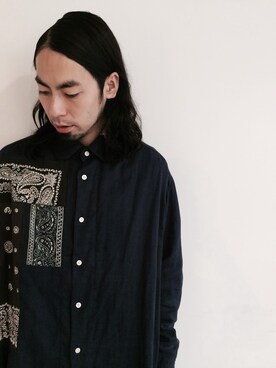 志鎌英明さん（メンズ・170cm）の秋コーディネート