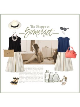 ukiさん（レディース・172cm）の夏コーディネート