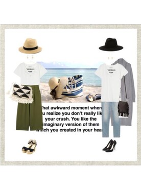 ukiさん（レディース・172cm）の夏コーディネート