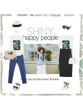 ukiさん（レディース・172cm）の夏コーディネート