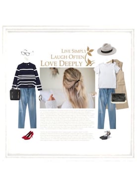 ukiさん（レディース・172cm）の秋コーディネート