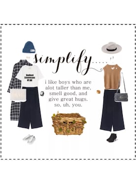 ukiさん（レディース・172cm）の秋コーディネート