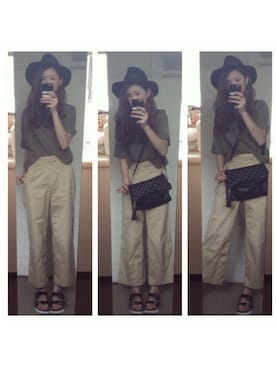 ukiさん（レディース・172cm）の秋コーディネート