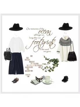 ukiさん（レディース・172cm）の秋コーディネート