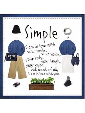 ukiさん（レディース・172cm）の秋コーディネート