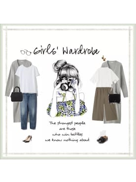 ukiさん（レディース・172cm）の秋コーディネート