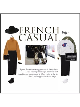 「Cameron Racy（キャメロンレイシー）のアイテム」を使った、ukiさん（レディース・172cm）の冬コーディネート