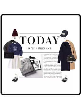 ukiさん（レディース・172cm）の冬コーディネート