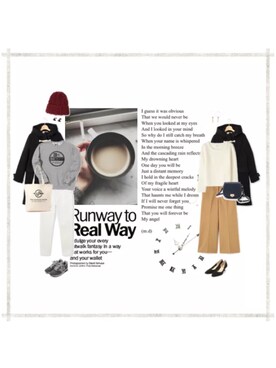 ukiさん(レディース・172cm)の冬コーディネート