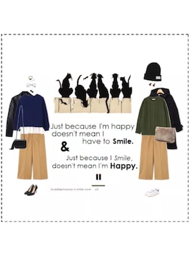 ukiさん（レディース・172cm）の冬コーディネート