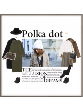 ukiさん（レディース・172cm）の冬コーディネート