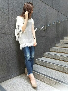 庄司　未菜美さん（レディース・159cm）の夏コーディネート