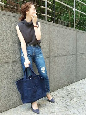 庄司　未菜美さん（レディース・159cm）の夏コーディネート