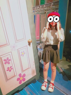 「ピクサー展」｜OJ おじさん（レディース・154cm）の秋コーディネート