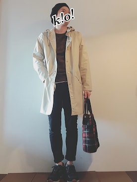 「RAINS（レインズ）のアイテム（テーラードジャケット）」を使った、k!o!👶👶さん（メンズ・171cm）の春コーディネート