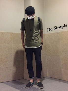 「ドラフトHAR」｜k!o!👶👶さん（メンズ・171cm）の秋コーディネート