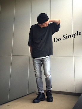 「ベレー帽推奨委員会」｜k!o!👶👶さん（メンズ・171cm）の秋コーディネート