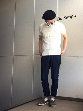 「ドラフトHAR」｜k!o!👶👶さん（メンズ・171cm）の秋コーディネート