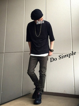 「ベレー帽推奨委員会」｜k!o!👶👶さん（メンズ・171cm）の秋コーディネート