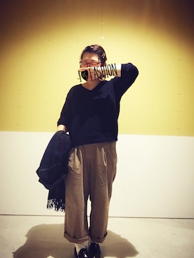 yukaさん（レディース・153cm）の秋コーディネート