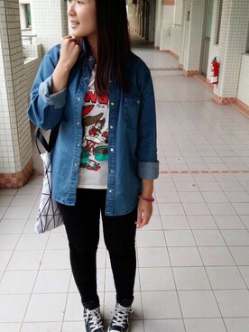 臻さんのコーディネート