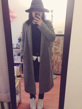 Awen.Cさん(レディース・161cm)の冬コーディネート