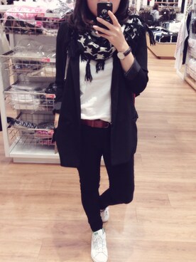 Awen.Cさん（レディース・161cm）の冬コーディネート