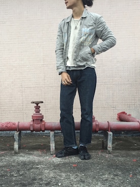 「the soloist（ソロイスト）のアイテム」を使った、caifenglaoさん（メンズ・165cm）の冬コーディネート