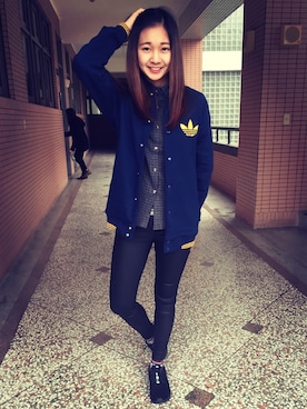 盧顯真さんのコーディネート