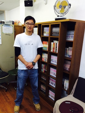 「NO NAME（ノーネーム）のアイテム（ブーツ）」を使った、Dr.さん（メンズ・182cm）の秋コーディネート