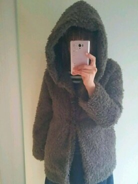 「ELLE（エル）のアイテム（ジャケット/アウター）」を使った、kanonさん（レディース・158cm）の秋コーディネート
