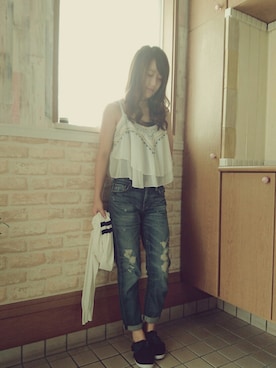 「チョーカー」｜ぺろさん（レディース・163cm）の秋コーディネート