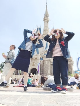 「I am I （アイアムアイ）のアイテム（ジャケット/アウター）」を使った、mizukiさん（レディース・158cm）の夏コーディネート