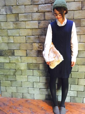 「スウェードパンプス」｜s.さん（レディース・163cm）の秋コーディネート