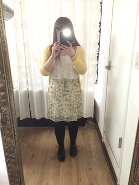 「美容室」｜「アイテム（ワンピース）」を使った、ユキコさん（レディース・159cm）の夏コーディネート