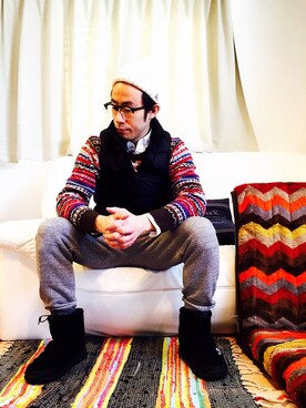 ライトさん（メンズ・163cm）の冬コーディネート