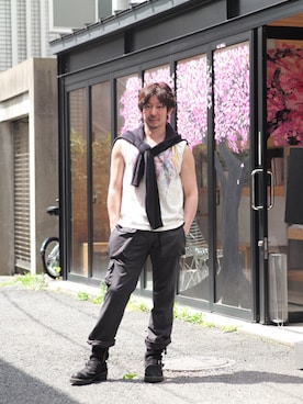 【glamb】多久和 直利さんのコーディネート