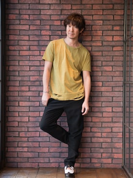 「GLAMB by glamb（グラムバイグラム）のアイテム（トップス）」を使った、【glamb】多久和 直利さん（メンズ・170cm）の冬コーディネート