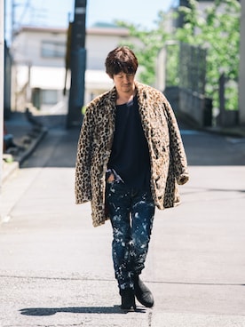 「GLAMB by glamb（グラムバイグラム）のアイテム（ジャケット/アウター）」を使った、【glamb】多久和 直利さん（メンズ・170cm）の春コーディネート