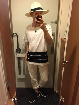 GoUさん（メンズ・163cm）の夏コーディネート