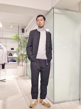 「STUDIOUS SELECT(STUDIOUS SELECT)」｜「アイテム（フォーマルスーツ/小物）」を使った、FACTOTUM_asanumaさん（メンズ・173cm）の春コーディネート