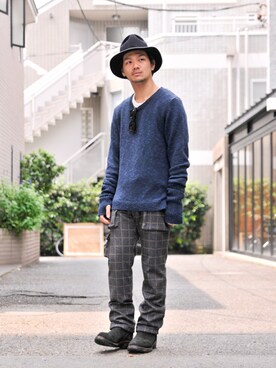 「glamb先行予約」｜【glamb】田上翔さん（メンズ・173cm）の夏コーディネート