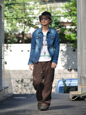 「glamb先行予約」｜【glamb】田上翔さん（メンズ・173cm）の秋コーディネート