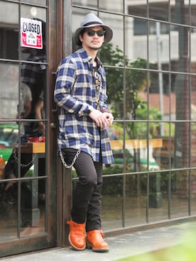 【glamb】田上翔さん(メンズ・173cm)の春コーディネート