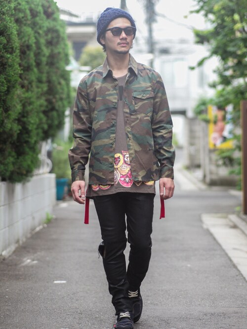 【glamb】田上翔さんのコーディネート
